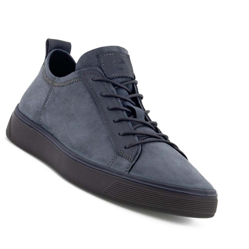 Men's Ecco Street Tray Mens Casual Shoes Grey | USA 497PJJ